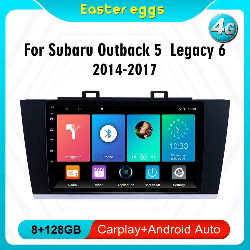 Мультимедийный проигрыватель для Subaru Outback 5 2014-2018 Legacy 6 2014-2017 4G CARPLAY Android 2Din 9 дюймов видеоплеер Навигация стерео радио
Мультимедийный проигрыватель для Subaru Outback 5 2014-2018 Legacy 6 2014-2017 4G CARPLAY Android 2Din 9 дюймов видеоплеер Навигация стерео радио