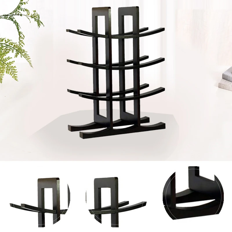 Wooden Bamboo Wine Rack 12 Bottle Bar Kitchen Dining Storage Liquor Holder Home Decor Countertop Wine Rack Holder 
Wooden Bamboo Wine Rack 12 Bottle Bar Kitchen Dining Storage Liquor Holder Home Decor Countertop Wine Rack Holder