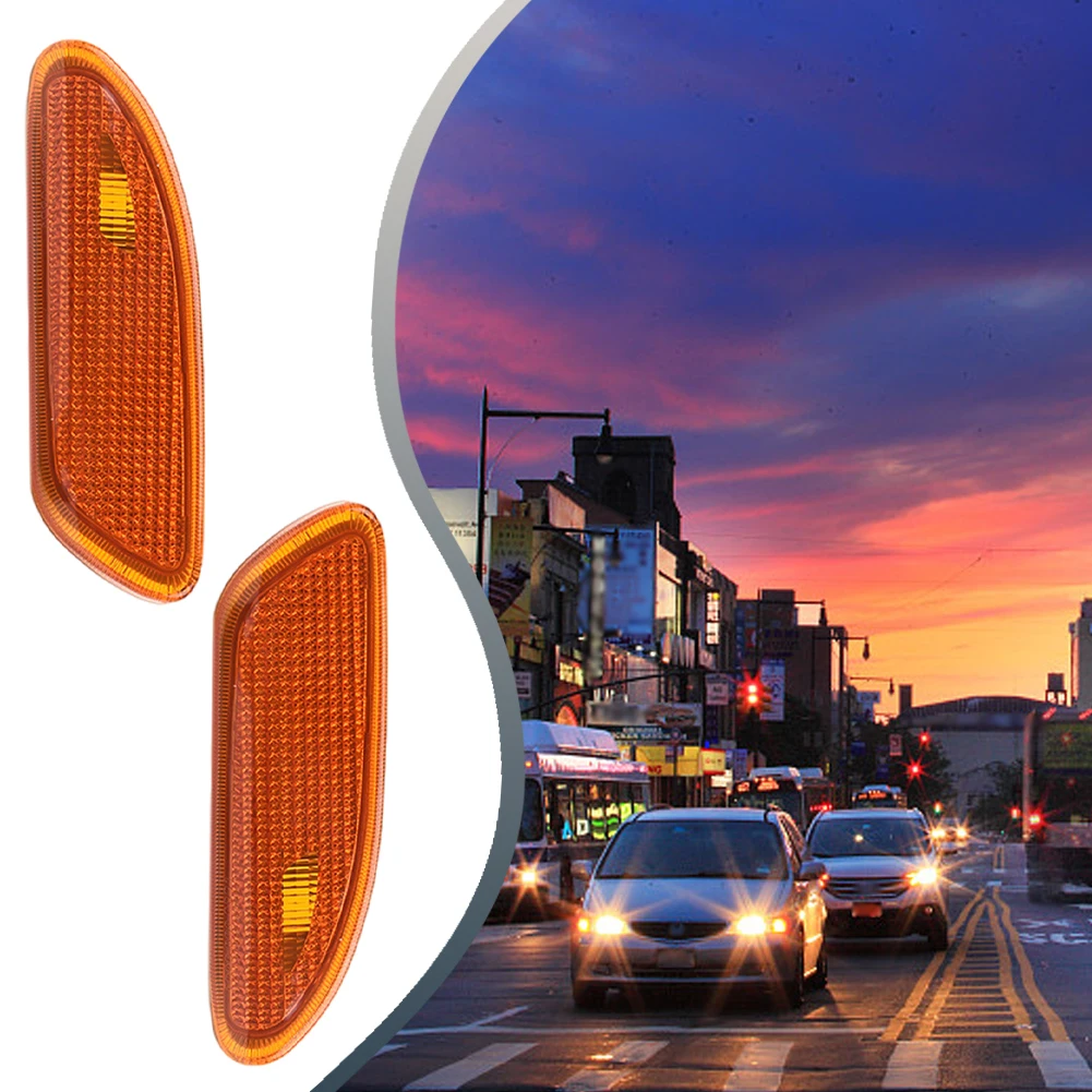 Left&Right Side Marker Bumper Turn Signal Lights For Mercedes-Benz W203 C-Class Amber Plastic OEM Quality Standards
Left&Right Side Marker Bumper Turn Signal Lights For Mercedes-Benz W203 C-Class Amber Plastic OEM Quality Standards