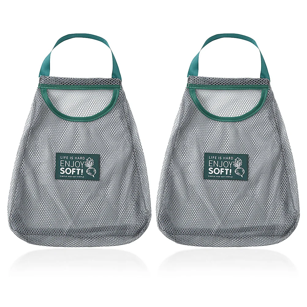 Mesh Hanging Onion Grocery Vegetable Fruit Pouches Organizer Garlic Kitchen Refrigerator Basket Storage
Mesh Hanging Onion Grocery Vegetable Fruit Pouches Organizer Garlic Kitchen Refrigerator Basket Storage