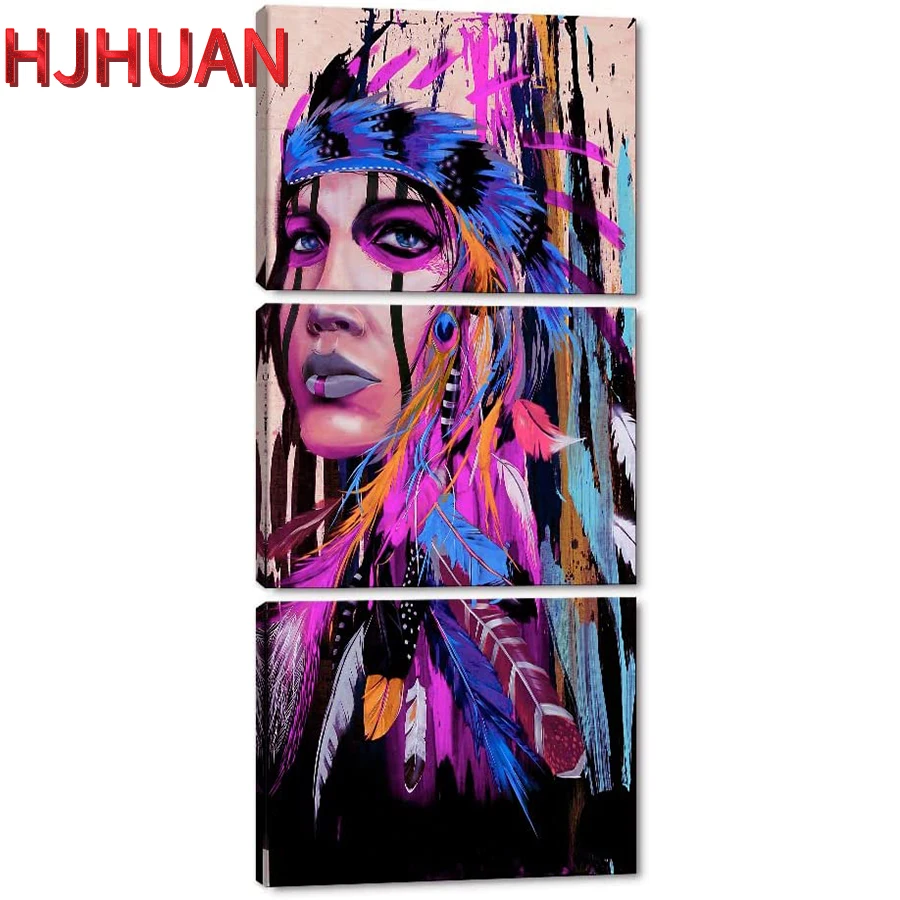 3pcs graffiti art, indian woman full round diamond painting kit cross stitch diamond embroidery home decoration new year gift
3pcs graffiti art, indian woman full round diamond painting kit cross stitch diamond embroidery home decoration new year gift
