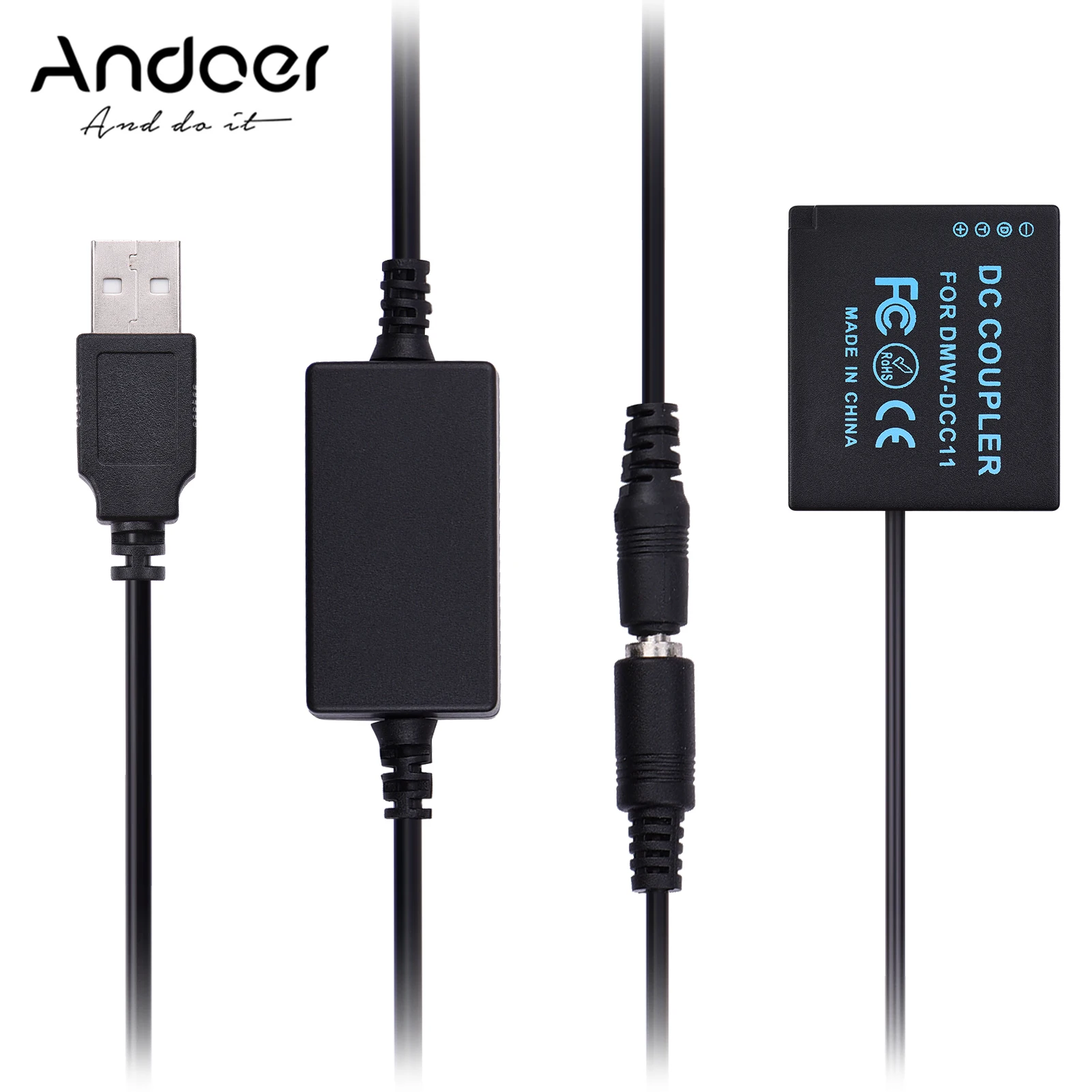 Аккумуляторная батарея Andoer, USB-конвертер с одним USB разъемом для зарядных устройств GF3 LX100 S6K F3K
Аккумуляторная батарея Andoer, USB-конвертер с одним USB разъемом для зарядных устройств GF3 LX100 S6K F3K