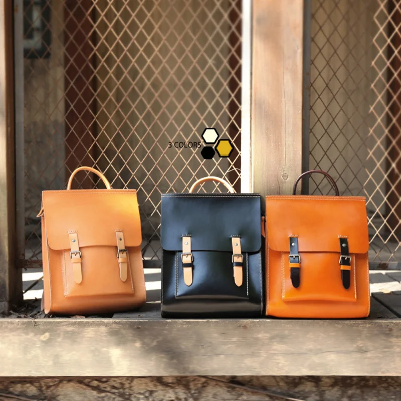 High Quality Luxury Women Backpacks For Girls Book Bags Genuine Leather Japanese School Bag Vintage Backpack For Woman
High Quality Luxury Women Backpacks For Girls Book Bags Genuine Leather Japanese School Bag Vintage Backpack For Woman