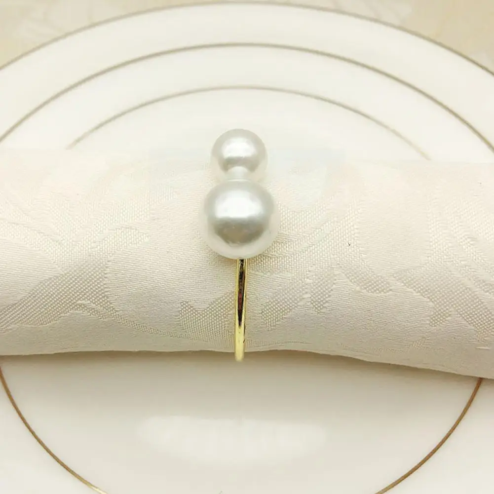 1pc Highlighted Pearls Napkin Rings Wedding Napkin Holder U-Shaped Napkin Buckle for Dining Room Family Dinner Table Decor Y8Z2
1pc Highlighted Pearls Napkin Rings Wedding Napkin Holder U-Shaped Napkin Buckle for Dining Room Family Dinner Table Decor Y8Z2