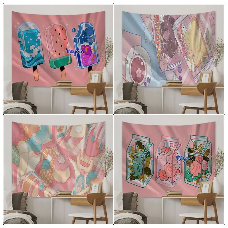 Kawaii Pink Printed Printed Large Wall Tapestry Hippie Flower Wall Carpets Dorm Decor Kawaii Room Decor
Kawaii Pink Printed Printed Large Wall Tapestry Hippie Flower Wall Carpets Dorm Decor Kawaii Room Decor
