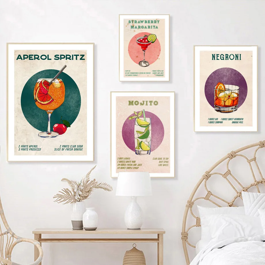 Mojito Paloma Negroni Cocktail Drink Pub Wall Art Canvas Painting Nordic Posters And Prints Wall Pictures For Living Room Decor
Mojito Paloma Negroni Cocktail Drink Pub Wall Art Canvas Painting Nordic Posters And Prints Wall Pictures For Living Room Decor