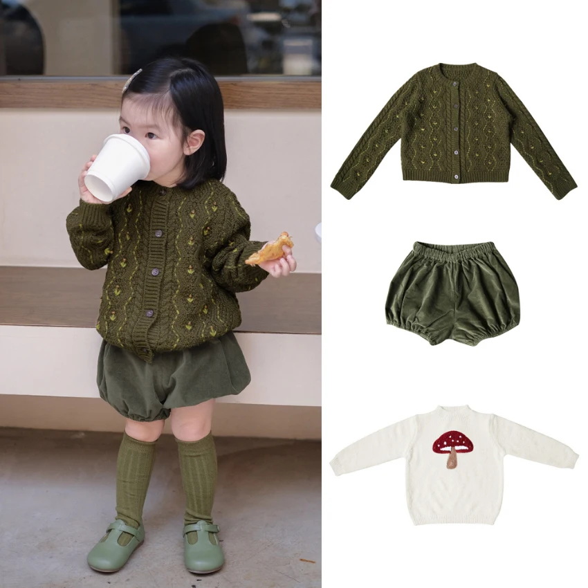 2022 Autumn Winter Children's Clothing Hand-embroidered Tops Single-breasted Knitted Cardigan Children Keep Warm Sweaters
2022 Autumn Winter Children's Clothing Hand-embroidered Tops Single-breasted Knitted Cardigan Children Keep Warm Sweaters