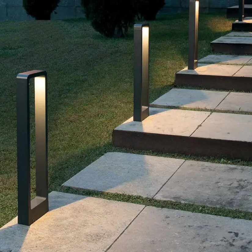 

1PCS 15W COB Waterproof LED Garden Lawn Lamp Modern Aluminum Pillar Light Outdoor Courtyard villa landscape lawn bollards light