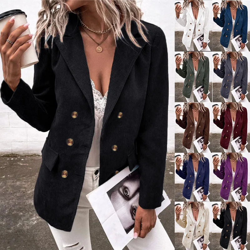 Blazer for Women Fall/Winter 2023 New Solid Color Long Sleeve Jacket Women Cropped Blazer
Blazer for Women Fall/Winter 2023 New Solid Color Long Sleeve Jacket Women Cropped Blazer