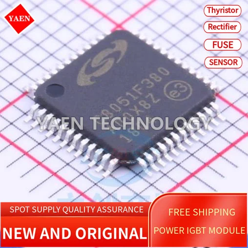 C8051F380-GQR C8051F380 TQFP-48 5PCS/LOT New Original micro controller GOOD PRICE AND QUALITY
C8051F380-GQR C8051F380 TQFP-48 5PCS/LOT New Original micro controller GOOD PRICE AND QUALITY