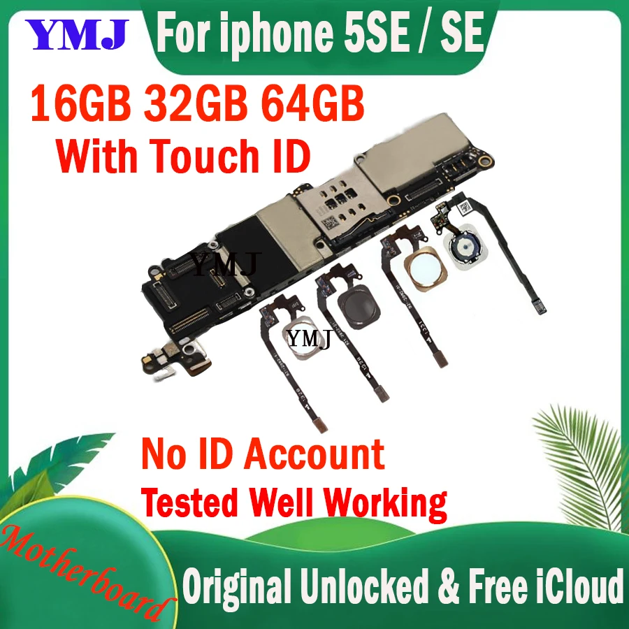 Материнская плата Free iCloud для iPhone 5SE, 16 ГБ, 32 ГБ, 64 ГБ, 100% оригинал для iphone 5SE с/без Touch ID, разблокированная, протестированная логическая плата
Материнская плата Free iCloud для iPhone 5SE, 16 ГБ, 32 ГБ, 64 ГБ, 100% оригинал для iphone 5SE с/без Touch ID, разблокированная, протестированная логическая плата