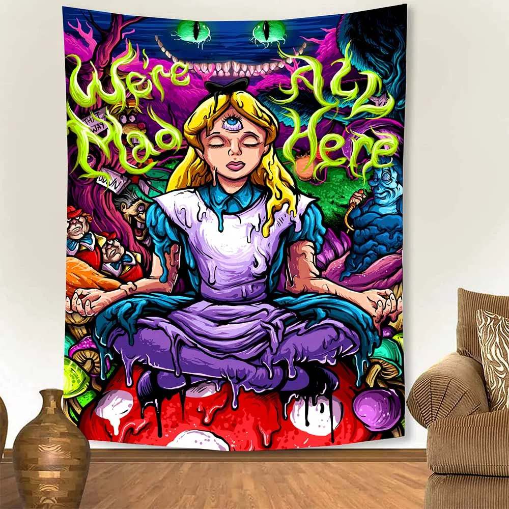 Anime Girl Tapestry Wall Hanging Magic Science Fiction Bohemian Hippie TAPIZ Room Dormitory Art Home Decor
Anime Girl Tapestry Wall Hanging Magic Science Fiction Bohemian Hippie TAPIZ Room Dormitory Art Home Decor