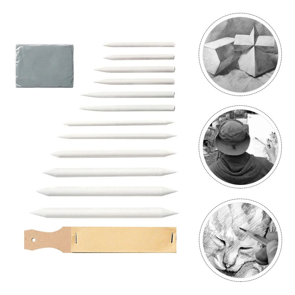 Blending Drawingpainting Sketching Toolsartist Stickseraser Set Blenders Stump Stationery Tool Kit Paper
Blending Drawingpainting Sketching Toolsartist Stickseraser Set Blenders Stump Stationery Tool Kit Paper