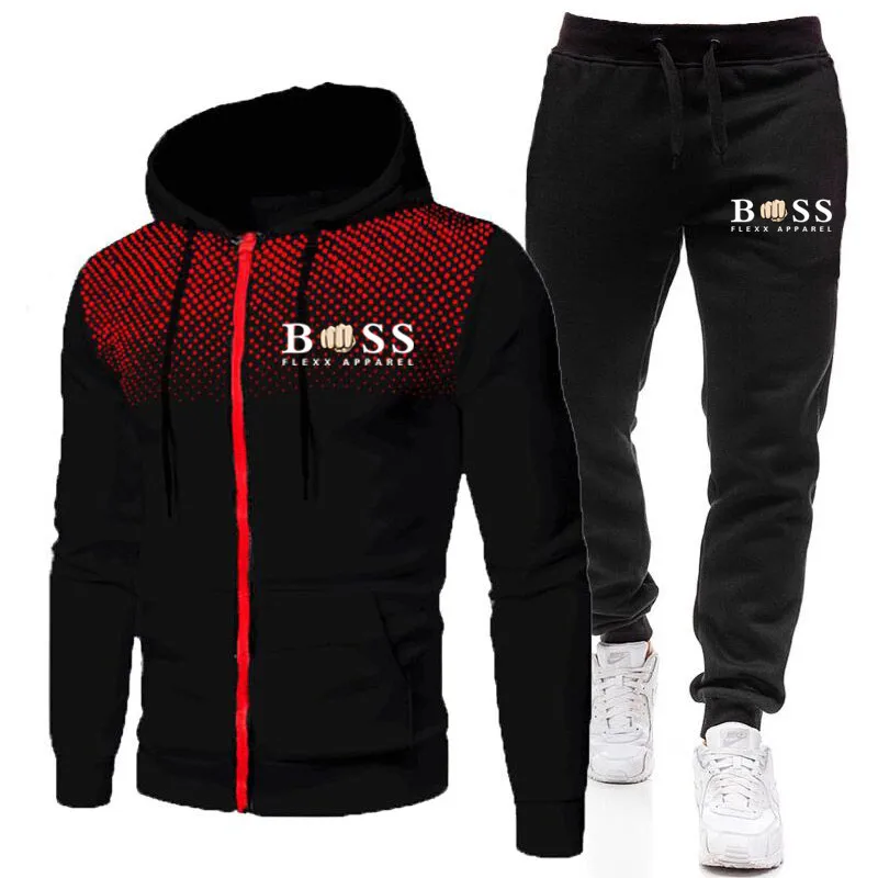 2022 Classic Design Brand Sportswear Men's Suit Long Sleeve Zipper Pullover + Jogging Pants 2 Piece Set Fitness Running Sports M
2022 Classic Design Brand Sportswear Men's Suit Long Sleeve Zipper Pullover + Jogging Pants 2 Piece Set Fitness Running Sports M