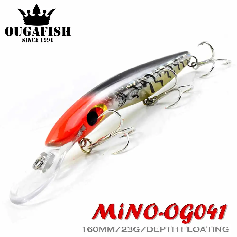 Colorful Big Minnow Fishing Lure 16cm 23g Wobblers Long Shot Floating Isca Artificial Bait Pesca Accesorios Mar Leurre Brochet 
Colorful Big Minnow Fishing Lure 16cm 23g Wobblers Long Shot Floating Isca Artificial Bait Pesca Accesorios Mar Leurre Brochet