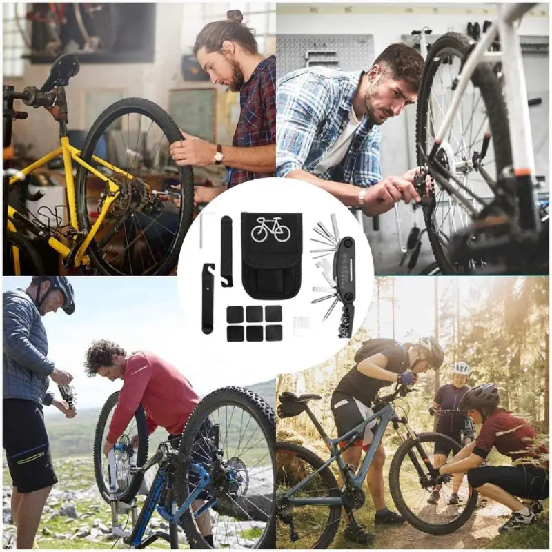 Multifunction Bicycle Repairing Set Bike Bike Repair Tool Kit Wrench Screwdriver Chain Hex Spoke Mountain Cycling Tools
Multifunction Bicycle Repairing Set Bike Bike Repair Tool Kit Wrench Screwdriver Chain Hex Spoke Mountain Cycling Tools