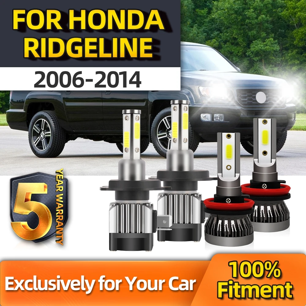 Crossfox 4x IP68 6000K LED Headlight Hi/Lo All In One H4 Beam LED Fog Lamp H11 Plug-N-Play Bulbs For Honda Ridgeline 2006-2014
Crossfox 4x IP68 6000K LED Headlight Hi/Lo All In One H4 Beam LED Fog Lamp H11 Plug-N-Play Bulbs For Honda Ridgeline 2006-2014