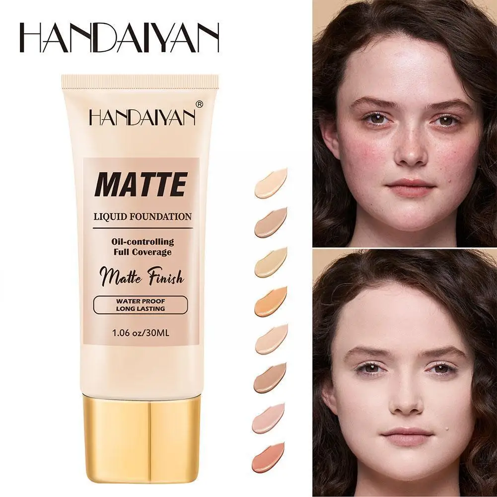 Concealer Liquid Foundation Professional Make-up Repairing Hose Matte-wear Cosmetics Lasting Makeup Foundation N6O5
Concealer Liquid Foundation Professional Make-up Repairing Hose Matte-wear Cosmetics Lasting Makeup Foundation N6O5