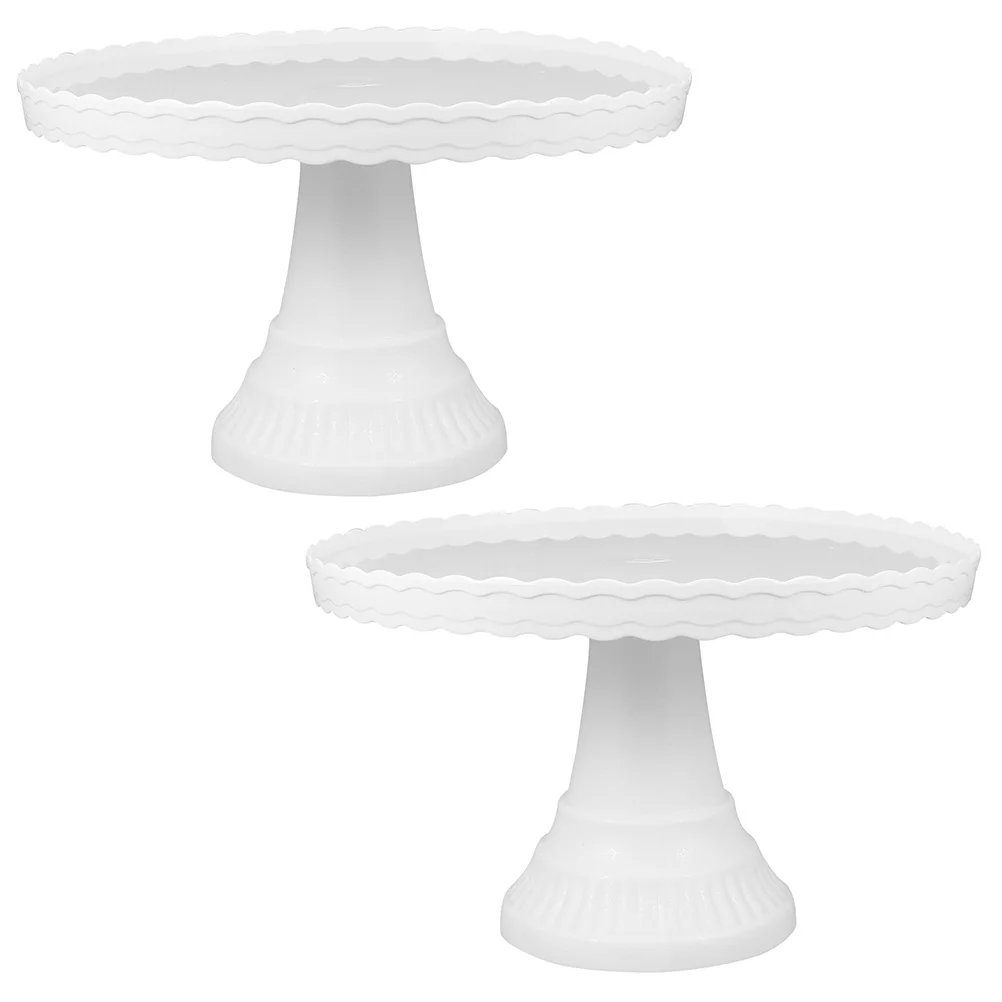 2 Pcs Cake Display Holder Jewelry Tray Footed Cake Plate Round Cake Carrier Cake Tray Display Stand Cake Pan Dessert Tower
2 Pcs Cake Display Holder Jewelry Tray Footed Cake Plate Round Cake Carrier Cake Tray Display Stand Cake Pan Dessert Tower