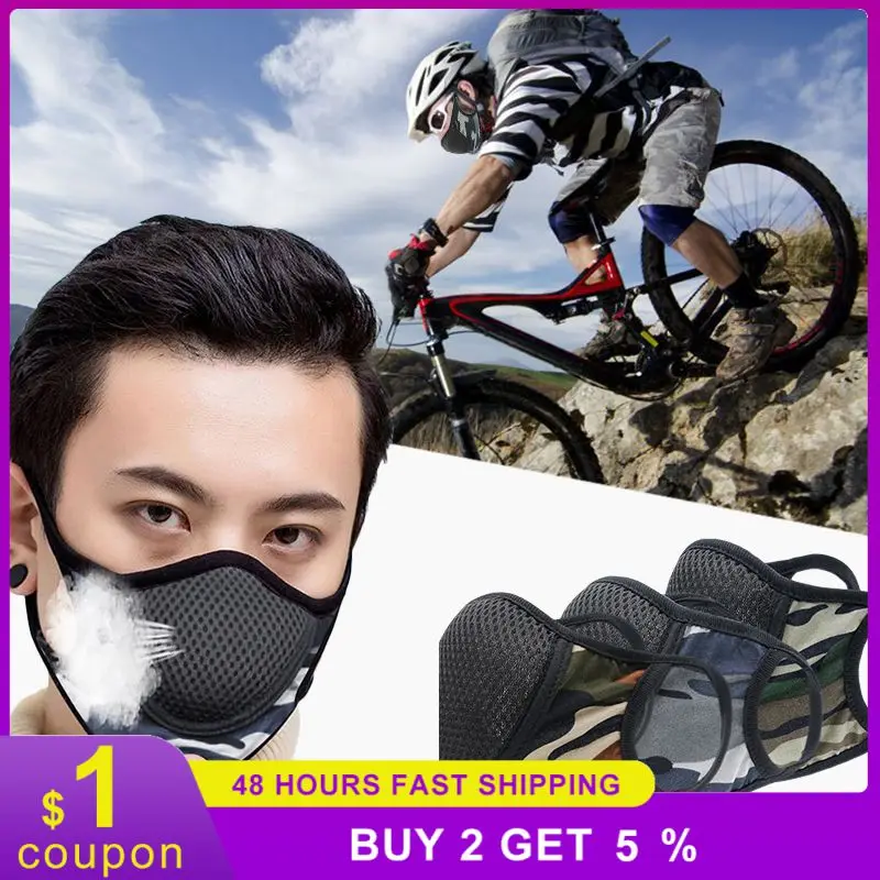 

Защитные маски для лица, дышащая Пылезащитная маска для верховой езды с защитой от ультрафиолета, многоразовый мотоциклетный респиратор, ветрозащитный Рот