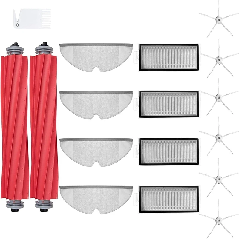 Replacement Roller Brush Side Brushes Filters Compatible For Roborock Q7, Q7max, Q7max+ Vacuum Cleaner Accessories
Replacement Roller Brush Side Brushes Filters Compatible For Roborock Q7, Q7max, Q7max+ Vacuum Cleaner Accessories