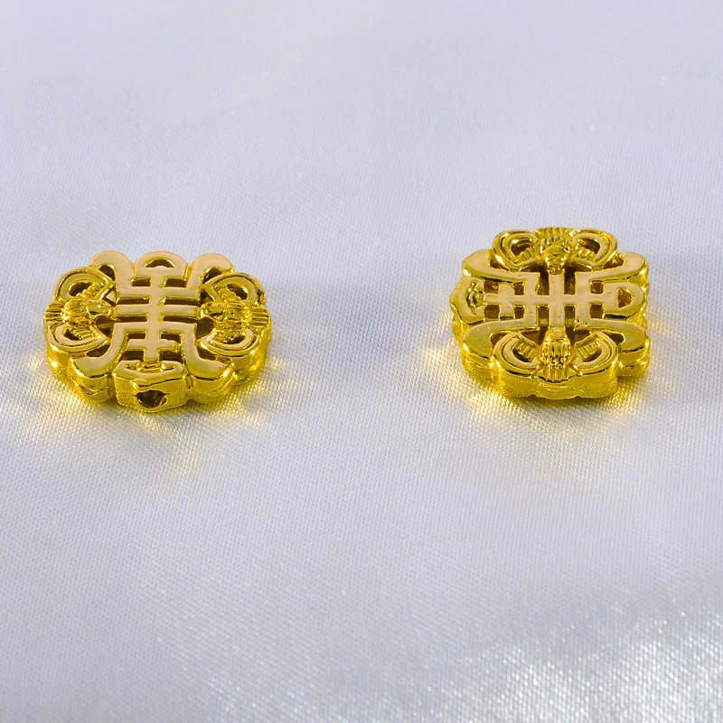 4pcs 18*15MM Hot sale DIY wedding jewelry accessories 18*15MM Copper Chinese Knot Pendant Handmade Charm Bead Material
4pcs 18*15MM Hot sale DIY wedding jewelry accessories 18*15MM Copper Chinese Knot Pendant Handmade Charm Bead Material