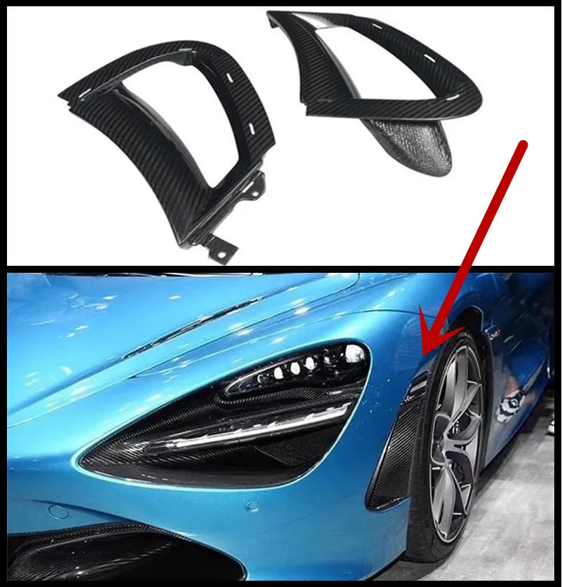 Real Carbon Fiber Side Door Vent Fender Badge Wind Knife Frame Cover For Mclaren 720S 2017 2018 2019 2020 2021
Real Carbon Fiber Side Door Vent Fender Badge Wind Knife Frame Cover For Mclaren 720S 2017 2018 2019 2020 2021