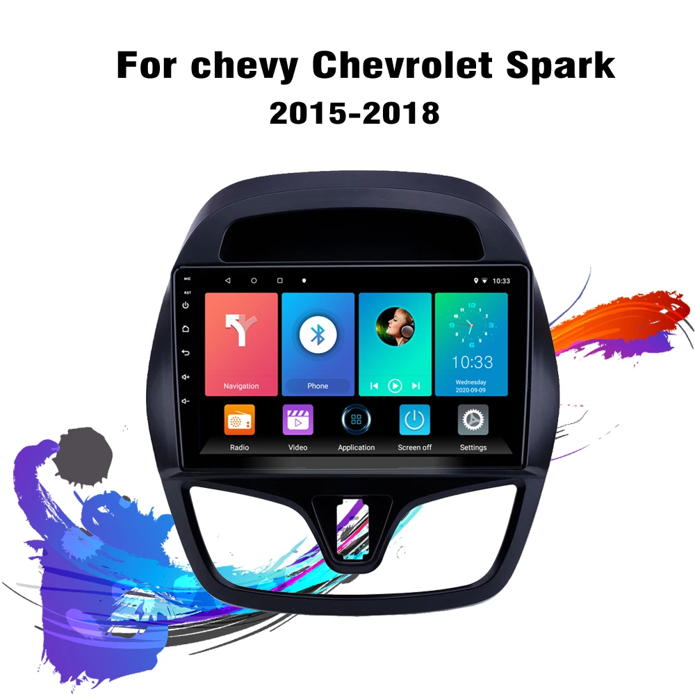 2 din Car Radio Android 4G Carplay 9 inch Touch screen GPS Navigation Multimedia Player for CHEVROLET Spark 2010-2015
2 din Car Radio Android 4G Carplay 9 inch Touch screen GPS Navigation Multimedia Player for CHEVROLET Spark 2010-2015