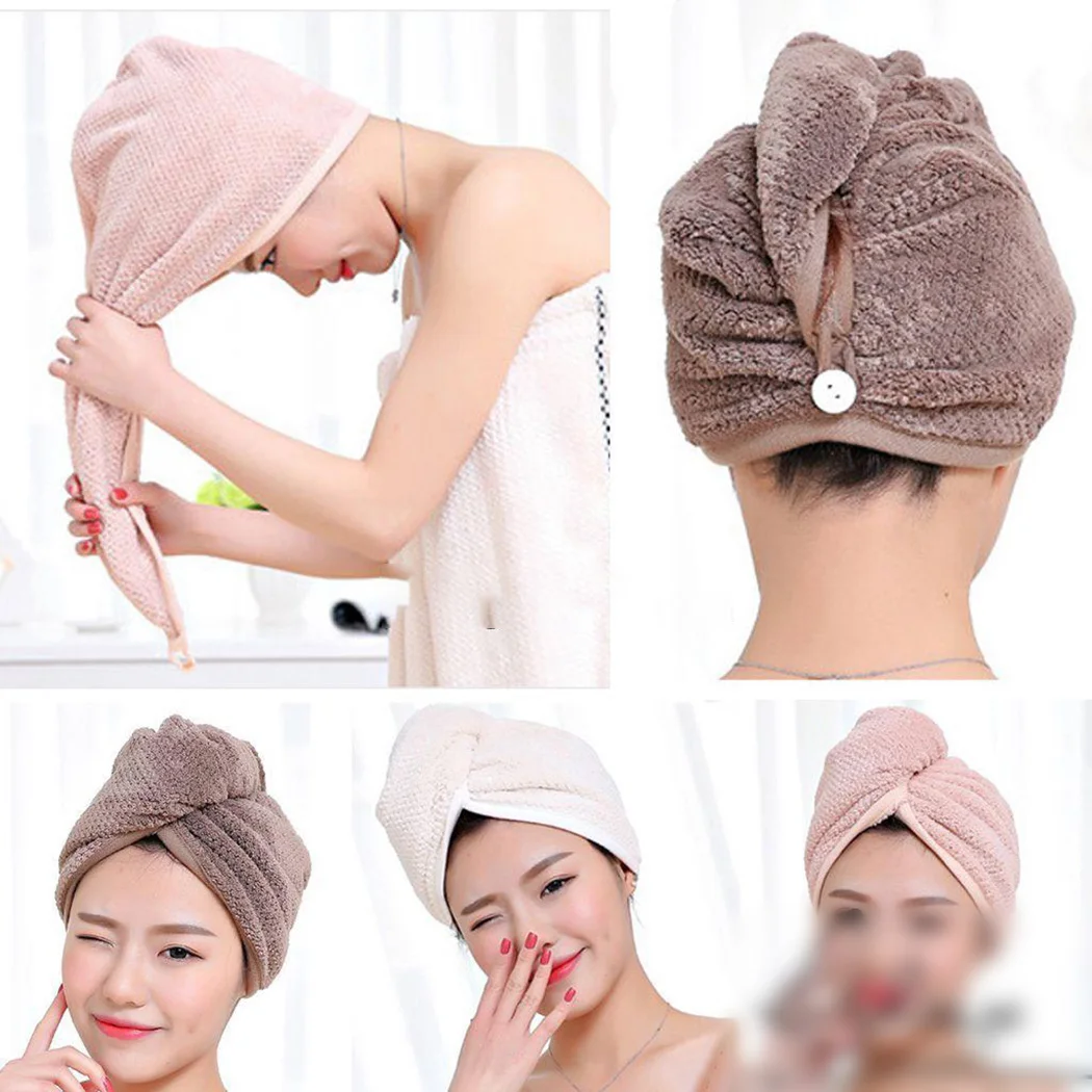 Women Girl's Magic Microfiber Shower Cap Towel Bath Hats For Women Dry Hair Cap Quick Drying Soft For Lady Turban Head
Women Girl's Magic Microfiber Shower Cap Towel Bath Hats For Women Dry Hair Cap Quick Drying Soft For Lady Turban Head