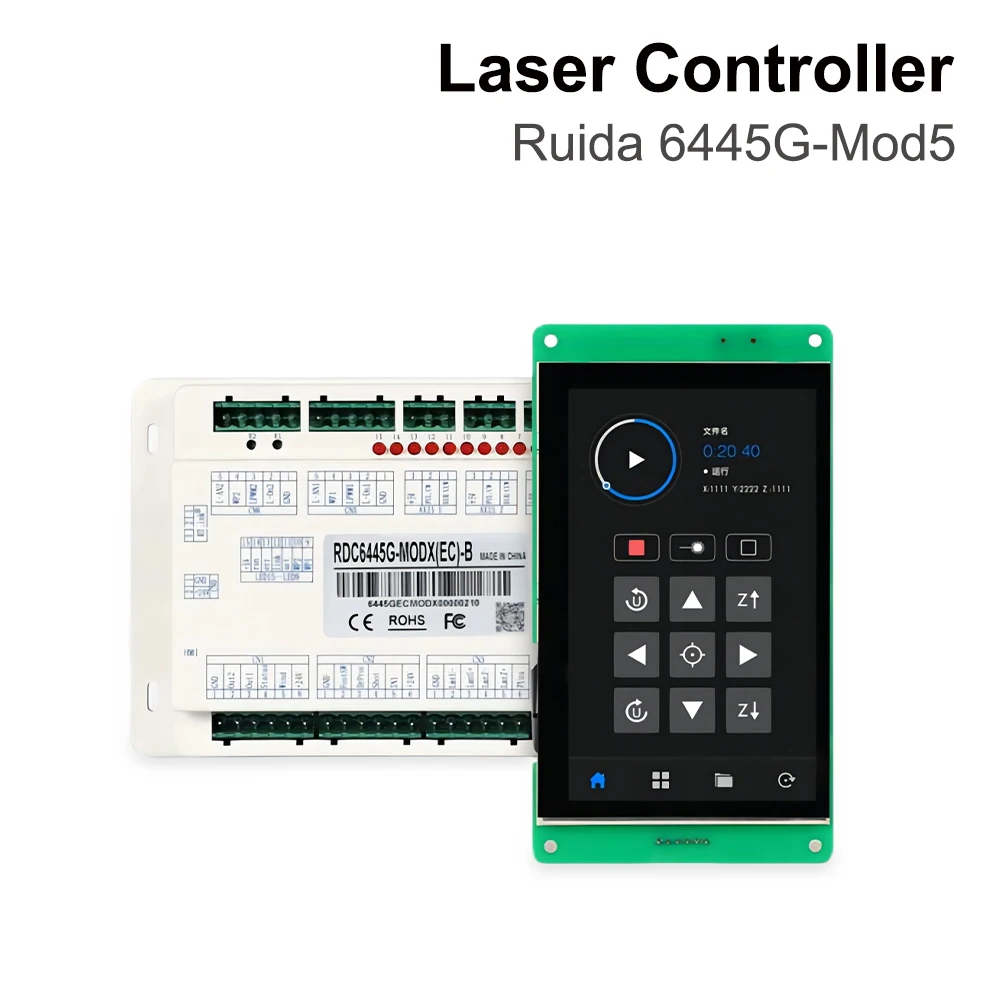 Лазерный контроллер Ruida RDC6445G-MOD5 Co2 DSP, система для резки и гравировки CO2 с настраиваемым сенсорным экраном
Лазерный контроллер Ruida RDC6445G-MOD5 Co2 DSP, система для резки и гравировки CO2 с настраиваемым сенсорным экраном