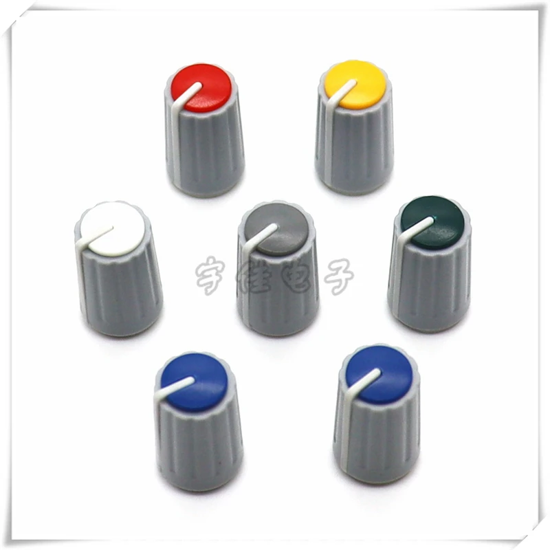 10 Pieces Plastic Knob Cap Diameter 10.5mm Height 18mm Potentiometer Encoder Knob 270 Degree D Inner Hole 6MM
10 Pieces Plastic Knob Cap Diameter 10.5mm Height 18mm Potentiometer Encoder Knob 270 Degree D Inner Hole 6MM