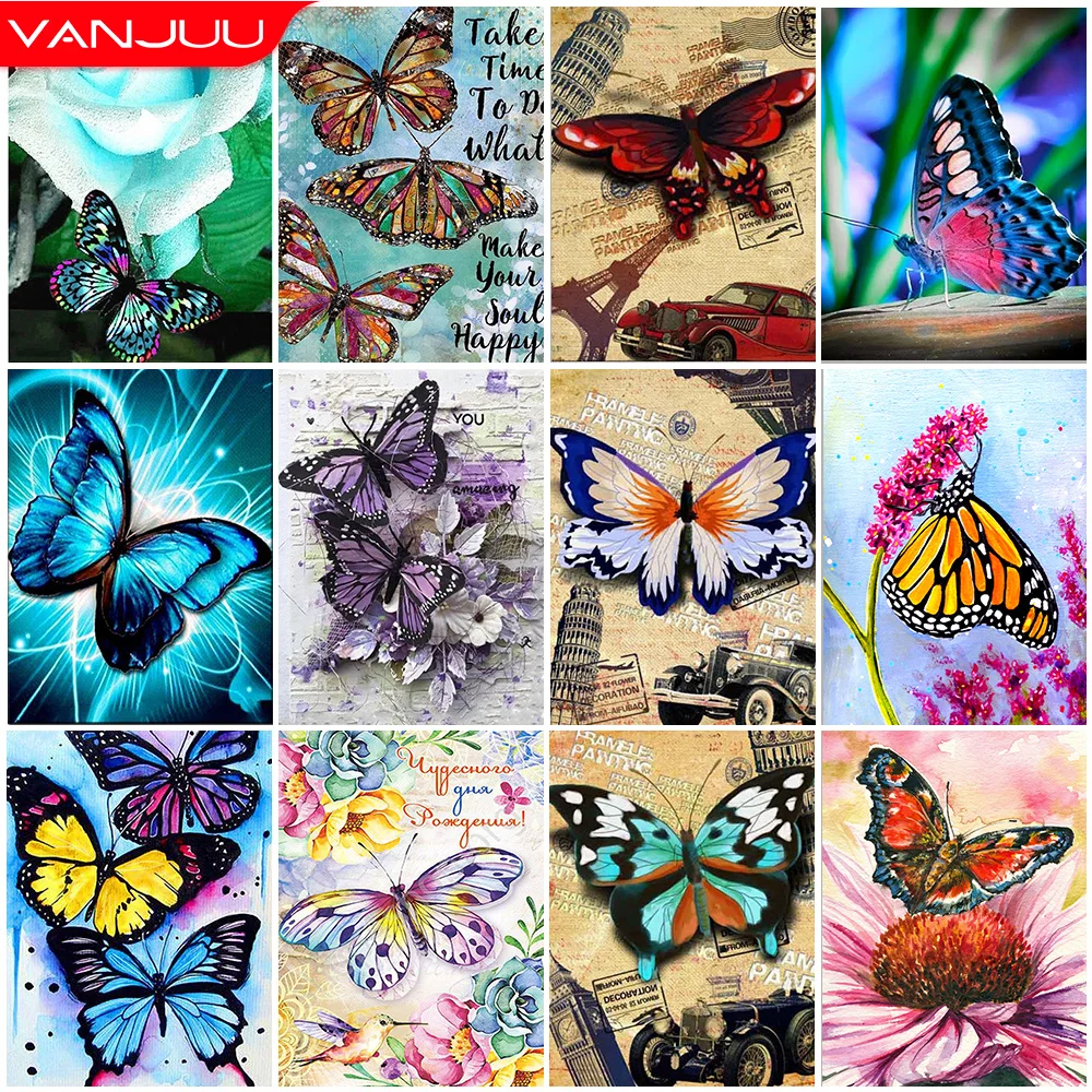 Butterfly 5D Diamond Art Painting Flower Digital Full Diamond Embroidery Rhinestone Cross Stitch Diamond Mosaic Home Decor
Butterfly 5D Diamond Art Painting Flower Digital Full Diamond Embroidery Rhinestone Cross Stitch Diamond Mosaic Home Decor