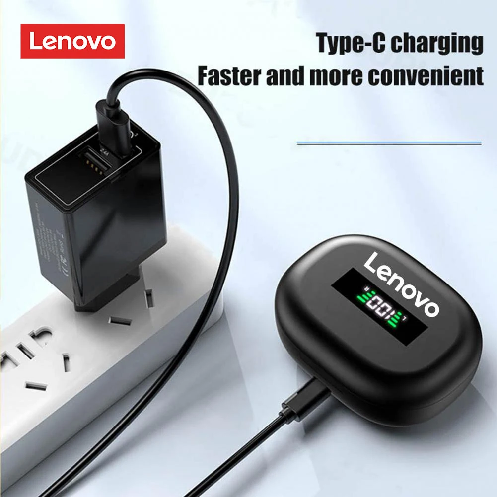Lenovo Bluetooth Earphone HiFi Touch Wireless Headset Ear Hook Sports Fitness Running Earbuds Noise Cancellation Music Earphone
Lenovo Bluetooth Earphone HiFi Touch Wireless Headset Ear Hook Sports Fitness Running Earbuds Noise Cancellation Music Earphone