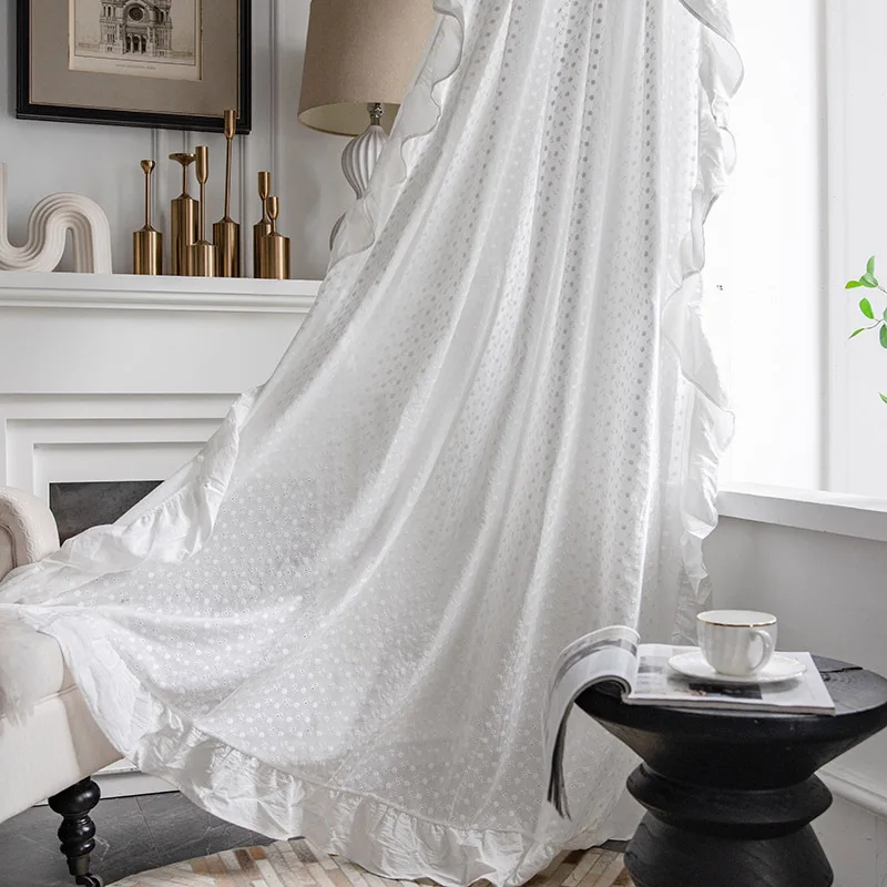 Bohemian hollow embroidered lotus leaf semi-shading American living room bedroom fashion breathable sunscreen curtains
Bohemian hollow embroidered lotus leaf semi-shading American living room bedroom fashion breathable sunscreen curtains