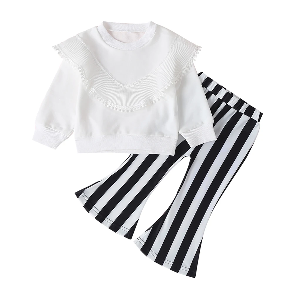 Комплекты одежды в европейском стиле для девочек из 2 предметов, осенне-весенние однотонные повседневные топы с длинными рукавами для самос...
Комплекты одежды в европейском стиле для девочек из 2 предметов, осенне-весенние однотонные повседневные топы с длинными рукавами для самос...