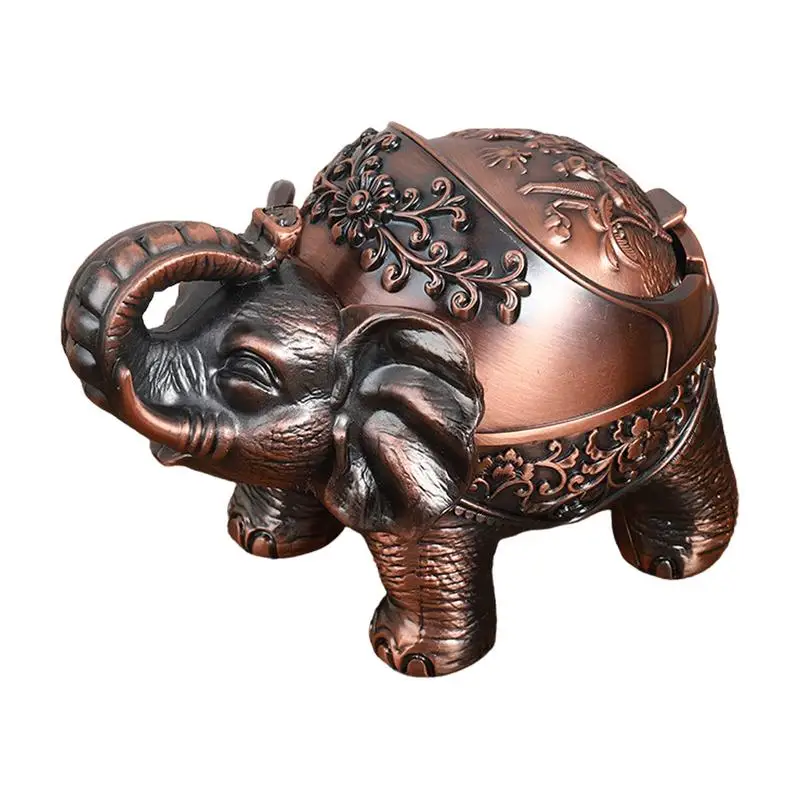 Retro Metal Elephant Ashtray Personality Trend Zinc Alloy Windproof Decoration Home Living Room Ashtray Office Decoration
Retro Metal Elephant Ashtray Personality Trend Zinc Alloy Windproof Decoration Home Living Room Ashtray Office Decoration
