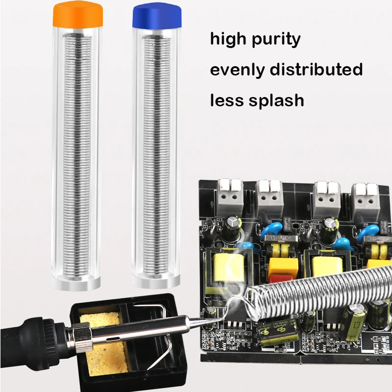 0.8mm Portable Tin Wire Pen Barrel Electric Soldering Wire With Lead Rosin Core Welding Universal Welding Wire Soldering Tool
0.8mm Portable Tin Wire Pen Barrel Electric Soldering Wire With Lead Rosin Core Welding Universal Welding Wire Soldering Tool