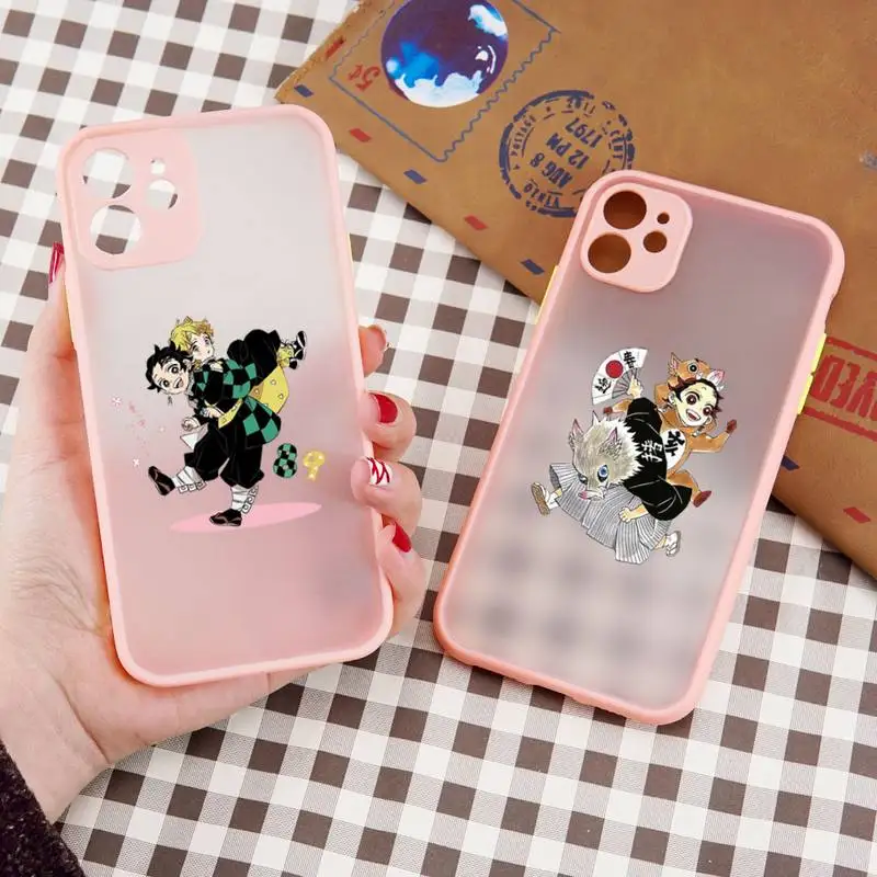 Japan anime Demon Slayer Phone Case matte transparent For iphone 7 8 11 12 13 plus mini x xs xr pro max cover
Japan anime Demon Slayer Phone Case matte transparent For iphone 7 8 11 12 13 plus mini x xs xr pro max cover