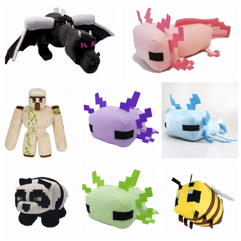 New Kawaii Plush Toy My World Honeybee Axolotl Wolf Stuffed Toys Super Soft Anime Plushie Animals Doll Toys for Children Gifts
New Kawaii Plush Toy My World Honeybee Axolotl Wolf Stuffed Toys Super Soft Anime Plushie Animals Doll Toys for Children Gifts