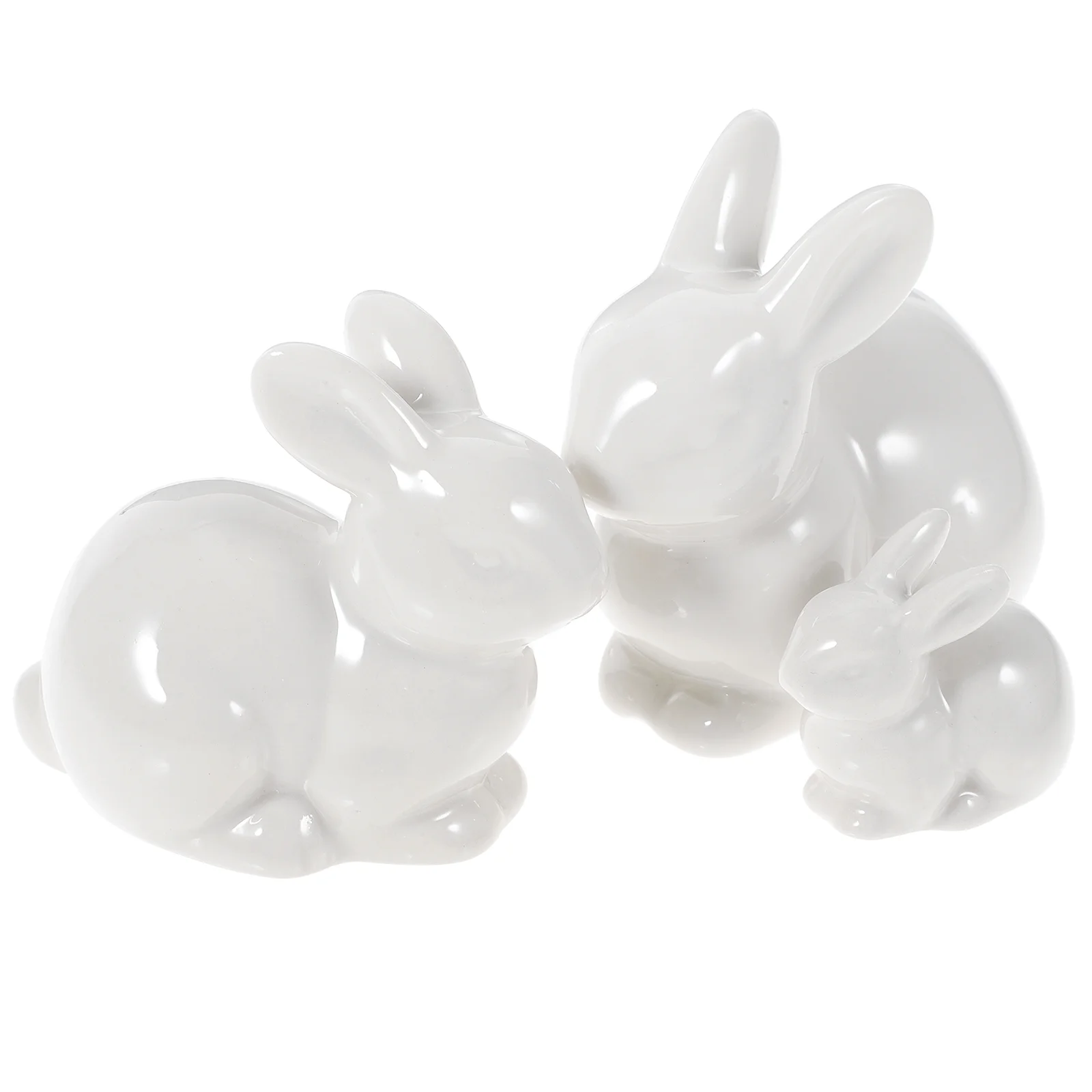 Bunny Rabbit Easter Ceramic Figurines Ornament Mini Garden Miniature Decor Statue White Decorations Rabbits Figurine Ornaments
Bunny Rabbit Easter Ceramic Figurines Ornament Mini Garden Miniature Decor Statue White Decorations Rabbits Figurine Ornaments