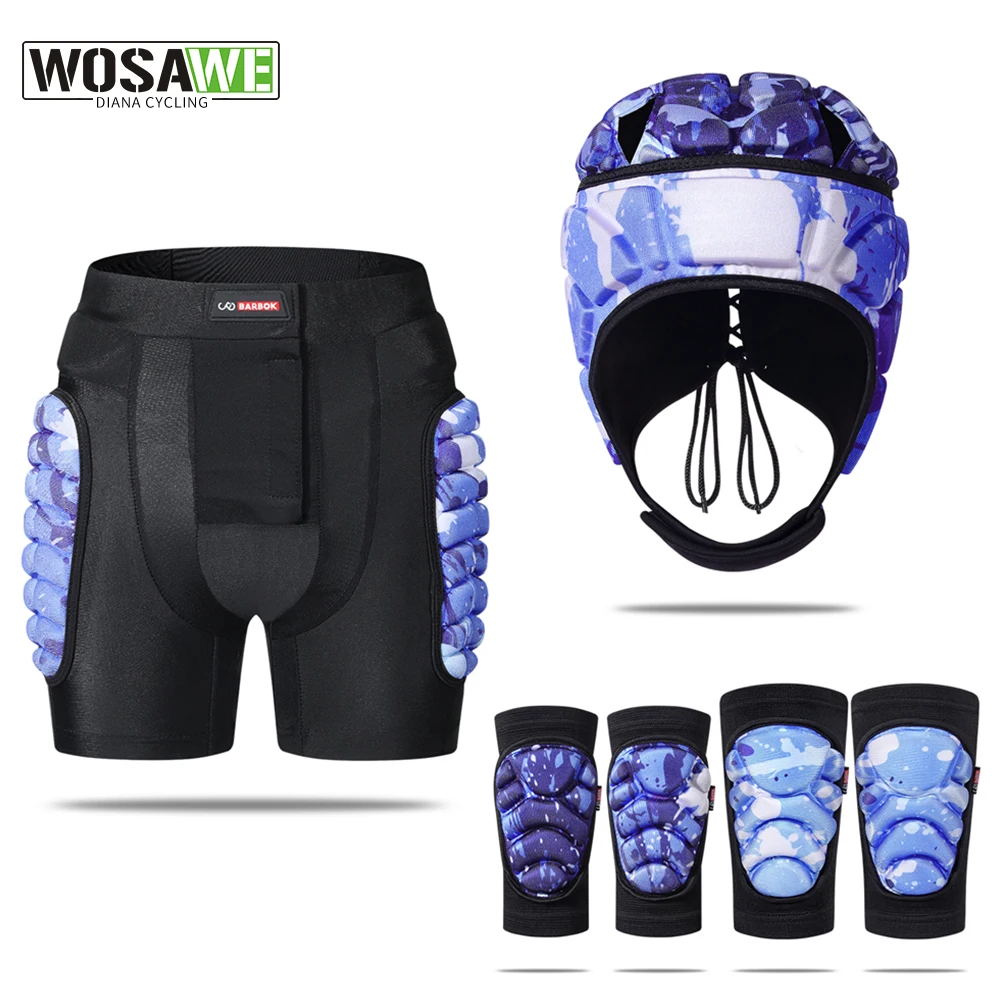 BARBOK Kids Skiing Skating Snowboarding Hip Pad Protective Shorts Snowboard Protection Ski Gear Children Knee Pads Roller Armor
BARBOK Kids Skiing Skating Snowboarding Hip Pad Protective Shorts Snowboard Protection Ski Gear Children Knee Pads Roller Armor
