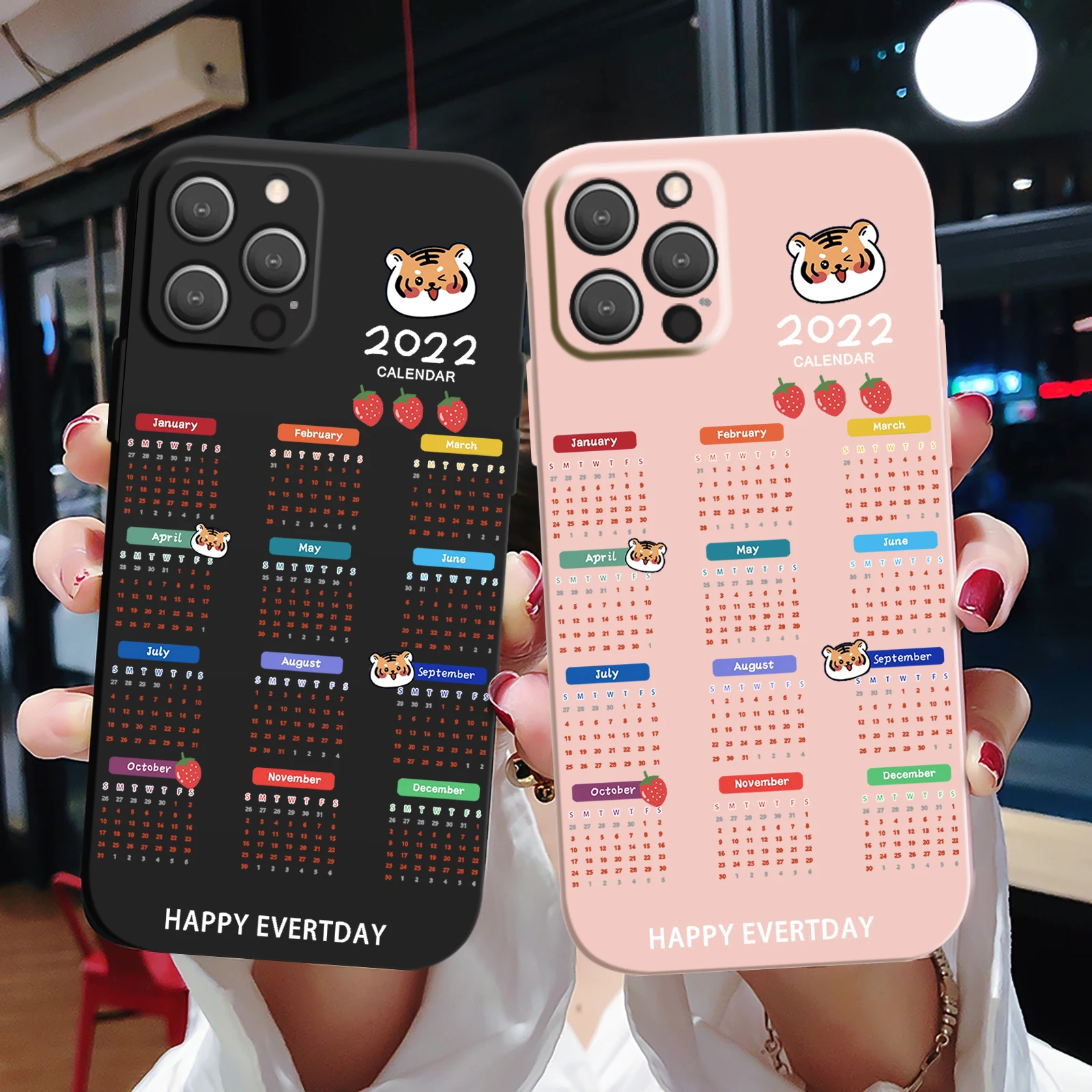 2022 Calendar Phone Case for IPhone 11 12 13 Pro Max Mini X XS Max XR 7 8 Plus SE 2020 Tiger Soft Full Camera Protection Cover
2022 Calendar Phone Case for IPhone 11 12 13 Pro Max Mini X XS Max XR 7 8 Plus SE 2020 Tiger Soft Full Camera Protection Cover