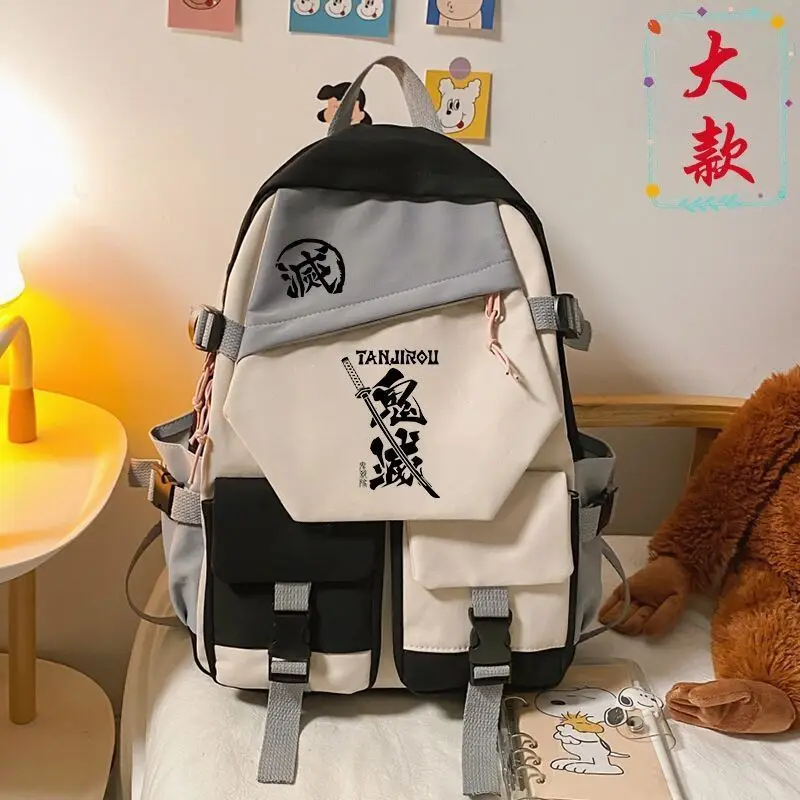 Printed Anime Demon Slayer Students School Bag Backpack Cartoon Bookbag Laptop Travel Rucksack Outdoor
Printed Anime Demon Slayer Students School Bag Backpack Cartoon Bookbag Laptop Travel Rucksack Outdoor