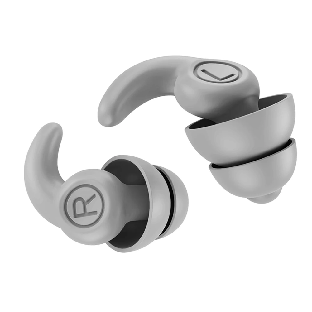 Soft Silicone Ear Plugs Comfort Sleeping Noise Reduction Earplugs Sound Insulation Ear Protector Earplugs For Sleeping Swimming
Soft Silicone Ear Plugs Comfort Sleeping Noise Reduction Earplugs Sound Insulation Ear Protector Earplugs For Sleeping Swimming