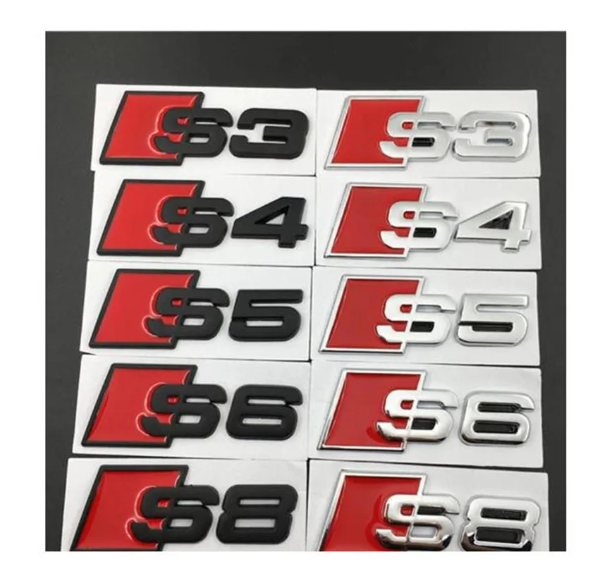 Original Plastic Sticker Fit For Sline S3 S4 S5 S6 S7 S8 Logo A3 A4 A5 A6 A7 A8 Emblem Badge Decal 1pc High Quality
Original Plastic Sticker Fit For Sline S3 S4 S5 S6 S7 S8 Logo A3 A4 A5 A6 A7 A8 Emblem Badge Decal 1pc High Quality