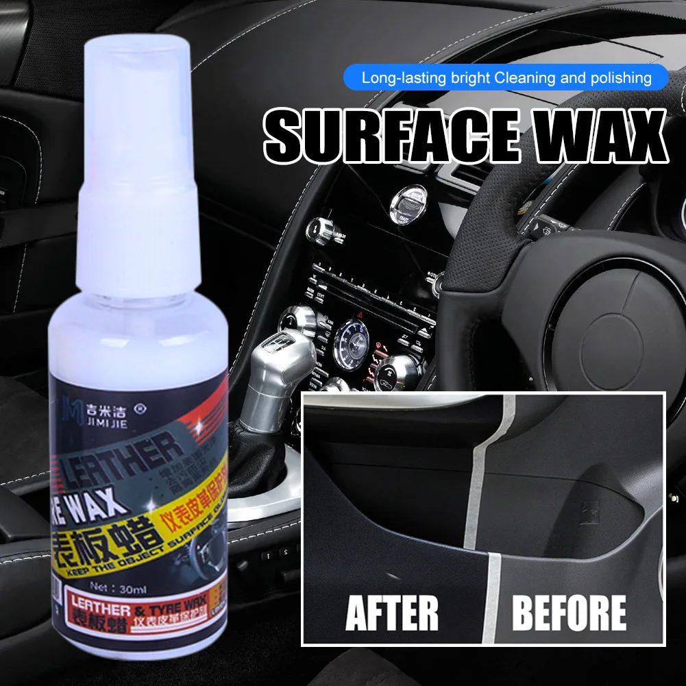 30ml Car Interior Retreading Agent Leather Plastic Part Restorer Polishing Wax Dashboard Car Maintenance Care Accessories
30ml Car Interior Retreading Agent Leather Plastic Part Restorer Polishing Wax Dashboard Car Maintenance Care Accessories