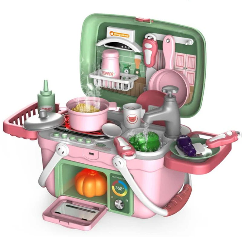 Children's Simulation Kitchen Toys Barbecue Spray Cooking Basket Pretend Play House Educational Toys for Girls Sink Games Gift
Children's Simulation Kitchen Toys Barbecue Spray Cooking Basket Pretend Play House Educational Toys for Girls Sink Games Gift