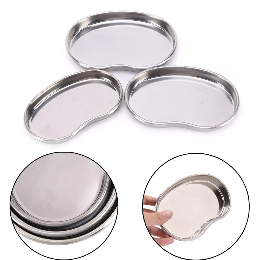 S M L Stainless Steel Surgical Medical Dental Instruments Bending Tray Disinfection Plate For Eyebrow Lip Tattoo Sterilization
S M L Stainless Steel Surgical Medical Dental Instruments Bending Tray Disinfection Plate For Eyebrow Lip Tattoo Sterilization