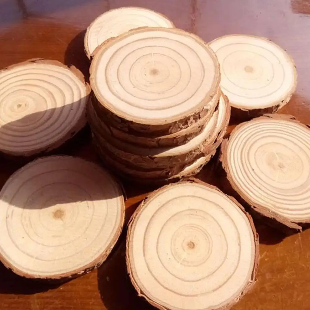 3-10cm Thick Natural Pine Round Unfinished Wood Slices Circles With Tree Bark Log Discs DIY Crafts Rustic Wedding Party Painting
3-10cm Thick Natural Pine Round Unfinished Wood Slices Circles With Tree Bark Log Discs DIY Crafts Rustic Wedding Party Painting