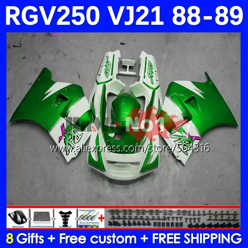 Body Kit For SUZUKI SAPC VJ21 RGV250 RGVT250 VJ 21 88-89 40MC.142 RGV-250 RGV 250 RGVT-250 88 89 1988 1989 Fairings green stock
Body Kit For SUZUKI SAPC VJ21 RGV250 RGVT250 VJ 21 88-89 40MC.142 RGV-250 RGV 250 RGVT-250 88 89 1988 1989 Fairings green stock